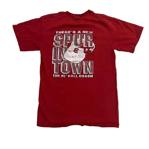 Gildan Men's Small South Carolina Gamecocks "New Spur in‎ Town" Short Sleeve Tee - Picture 3 of 3
